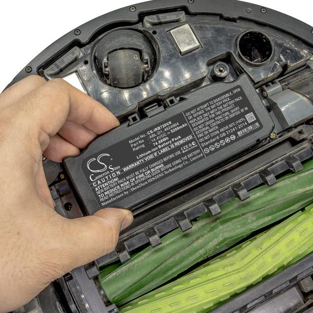 Camera Battery for Vacuum cleaner  iRobot 5150, 7150, Roomba e5, Roomba i8 4624864  LiIon 14,4V 5200mAh CAMERON SINO 