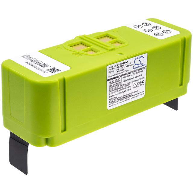Батерия за прахосмукачка iRobot Roomba 614, Roomba 640, 652, 680,690, 850, 980  4374392  LiIon 14,4V 4000mAh CAMERON SINO 