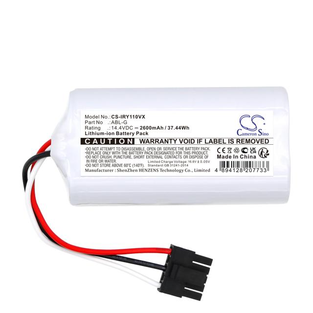 Батерия за прахосмукачка iRobot Roomba Combo Essential Y011040 P/N ABL-G  LiIon 14,4V 2600mAh CAMERON SINO 