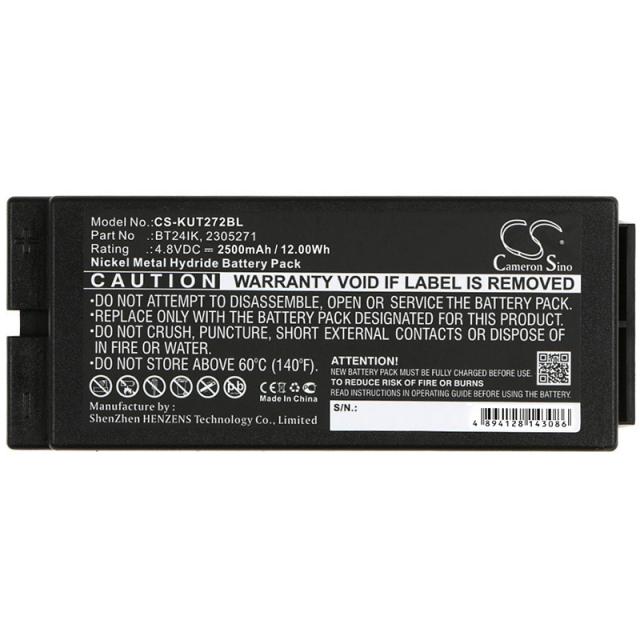 Camera Battery for Crane Remote Control   IKUSI TM70/3 Iribarri iK3/IK4 BT24IK  4,8V 2500mAh Cameron Sino 
