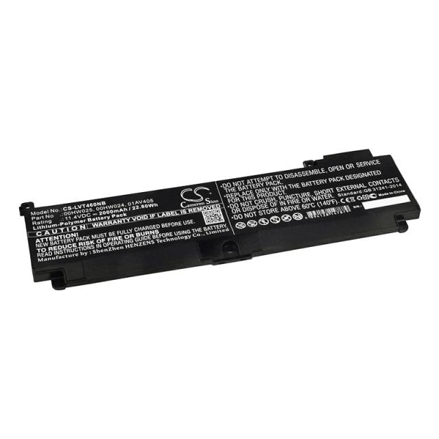 Laptop Battery for LENOVO ThinkPad T460s, T470s  L16M3P73  11.4V 2000mAh CAMERON SINO 