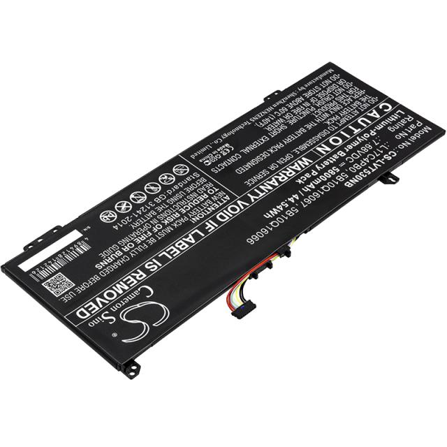 Laptop Battery for LENOVO IdeaPad 530S, Yoga 530-14A  L17C4PB0 7,68V 5800mAh LiPo CAMERON SINO 
