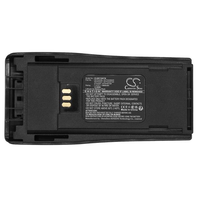 Camera Battery for Two-Way Radio  Motorola CP040, CP140, CP150, CP160 MNN4254AR    LiIon  7,2V 1800mA Cameron Sino 