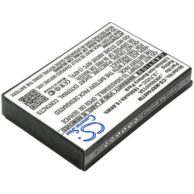 Camera Battery for Two-Way Radio  Motorola CLP1010, CLP1040, CLP1060, SL7500  LiIon  3,7V 1800mA Cameron Sino 
