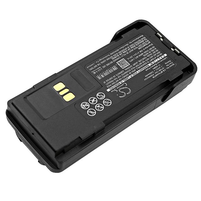 Camera Battery for Two-Way Radio  Motorola APX2000, APX3000 , APX4000  NNTN8128A LiIon  7,4V 2300mA Cameron Sino 