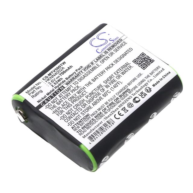 Camera Battery for Two-Way Radio  Motorola EM1000.T5300, T800 1532/4002A NIMH  3,6V 700mA Cameron Sino 