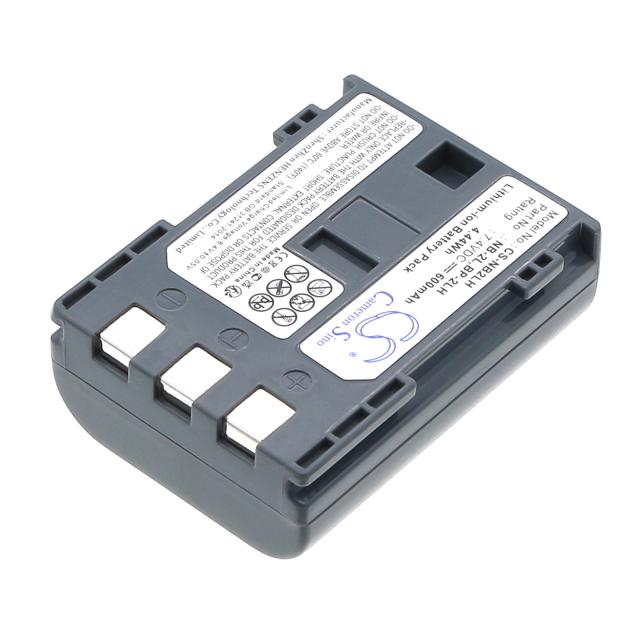 Camera Battery for CANON NB2LH LiIon 7.4V 600mAh Cameron Sino 