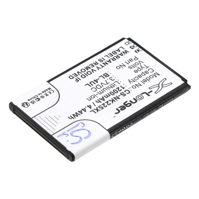 Mobile battery NOKIA 3310 , Asha 225, TA1030 BL-4UL / BL-4WL   LiIon 3,7V 1200mAh CAMERON SINO 
