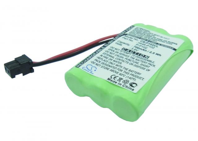 Battery for cordless phone 3* ААА 3.6V NiMH 700mAh GPT207 за Panasonic KX-TC1210  Cameron Sino 