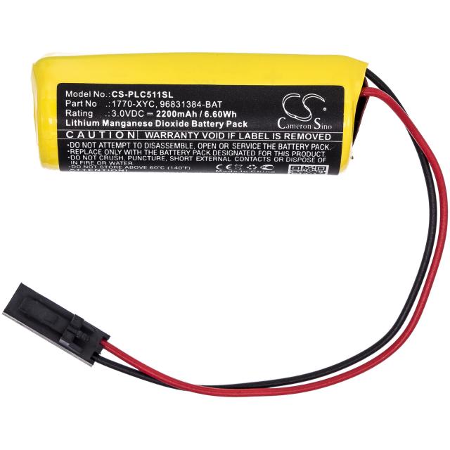 PLC controler Battery CS-PLC511SL Allen Bradley  PLC-5/11  Li-MnO2  3V 2200 mAh  Cameron Sino 
