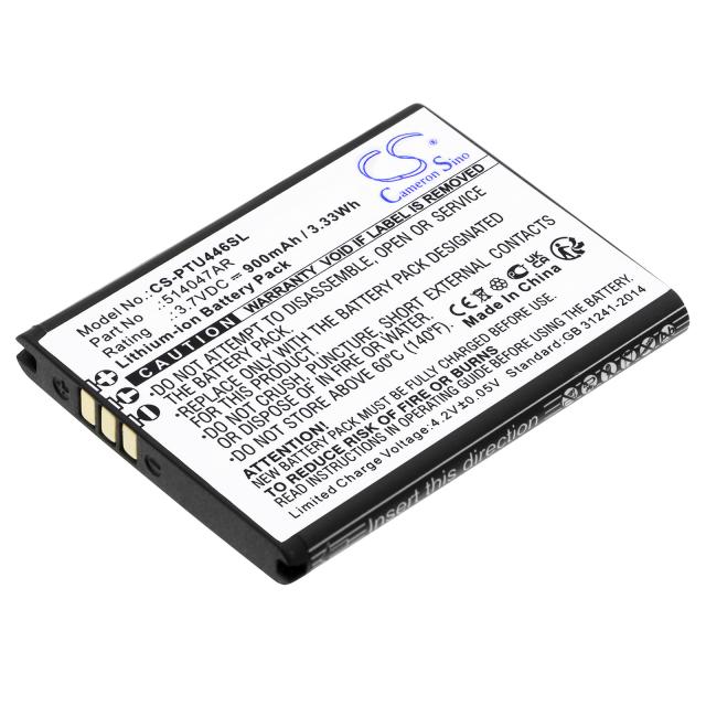 Батерия за мобилен телефон   PANASONIC KX-TU446, KX-TU456, KX-TU466EXBE  LiIon 3,7V 900mAh CAMERON SINO 