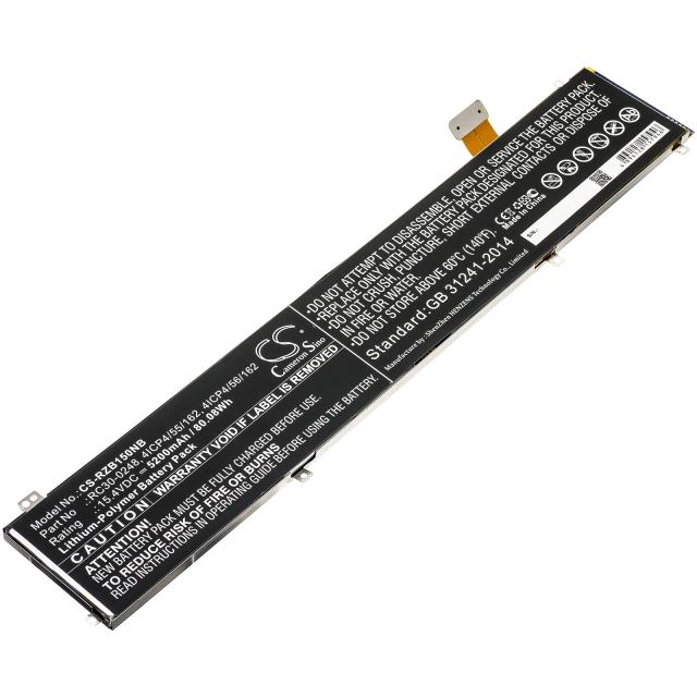 Laptop Battery for RAZER BLADE 2070, Blade 15, RZ09-02386E91  RC30-0248 LiPo 15.4V 5200 mAh Cameron Sino 