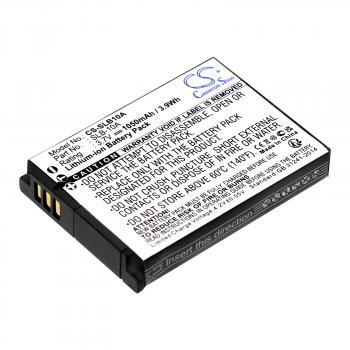 Camera Battery for SAMSUNG SLB10A LiIon  3.7V 1050mAh, Cameron Sino