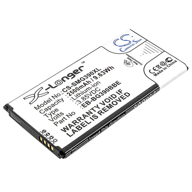 Mobile battery  SAMSUNG Galaxy Xcover 4, SM-G390 EB-BG390BBE  LiIon 3,85V 2500mAh CAMERON SINO 