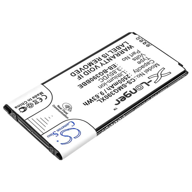 Mobile battery  SAMSUNG Galaxy Xcover 4, SM-G390 EB-BG390BBE  LiIon 3,85V 2500mAh CAMERON SINO 