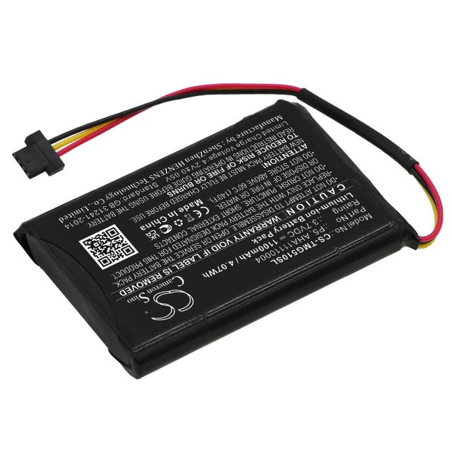 Camera Battery for GPS TomTom AT6, Go 510, Go 520, Go 520 WIFI, VIA 62, Go Basic 6″  3,7V 1100mAh LiIon Cameron Sino 