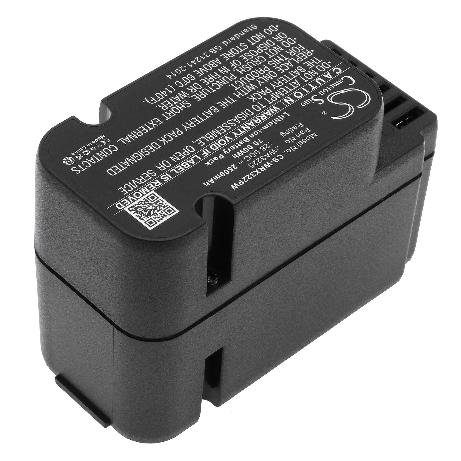 Батерия Cameron Sino, За косачка робот WORX Landroid L1500, Landroid L2000, Landroid M1000I , WA3225, WA3226  28V 2500mAh Cameron Sino
