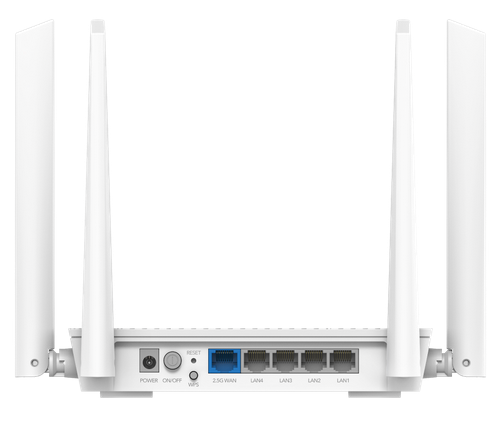 Безжичен рутер Cudy WR3000H, AX3000, 2.4/5 GHz, 1x 2.5Ghz WAN port, 10/100/1000 