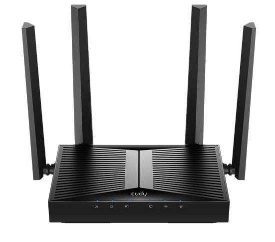 Wireless Router Cudy WR3600, Gigabit Wi-Fi 7, 2882 Mbps + 688 Mbps, 5× Gigabit Ethernet Ports, VPN Server and Client, 10/100/1000 