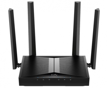 Wireless Router Cudy WR3600H, 1× 2.5GbE, 4× GbE, 2882 Mbps + 688 Mbps, 3.6 Gbps, Dual-Band Wi-Fi 7 ,  VPN Server and Client, 10/100/1000
