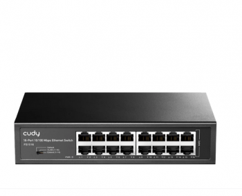 Switch Cudy FS1016, 16-Port 10/100Mbps, Metal Switch