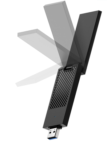 Cudy WU6500, BE6500 Tri-band WiFi7 USB 3.0 network card 