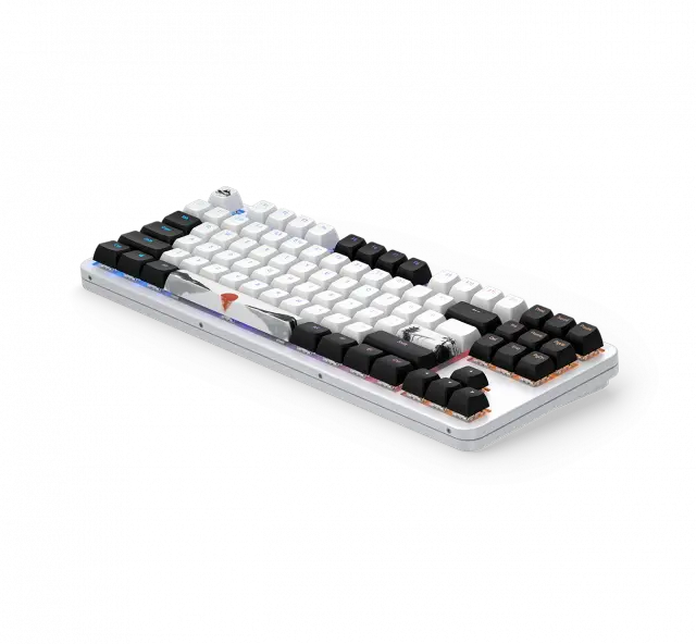 Геймърскa механична клавиатура Dark Project 87 Fuji V2 RGB TKL - G3MS Sapphire Switches, ABS 
