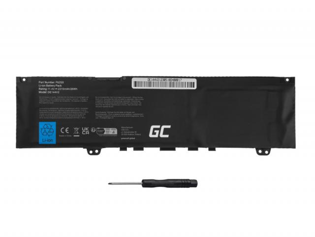Laptop Battery for Dell Inspiron 13 5370 7370 7373 7380 7386, Dell Vostro 5370  11.4V 2310mAh  GREEN CELL 