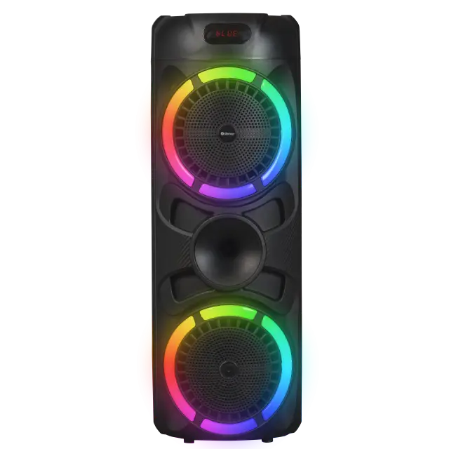 Блутут парти караоке колона Denver BPS-459 с LED осветление, безжичен микрофон, 2*8” woofers 