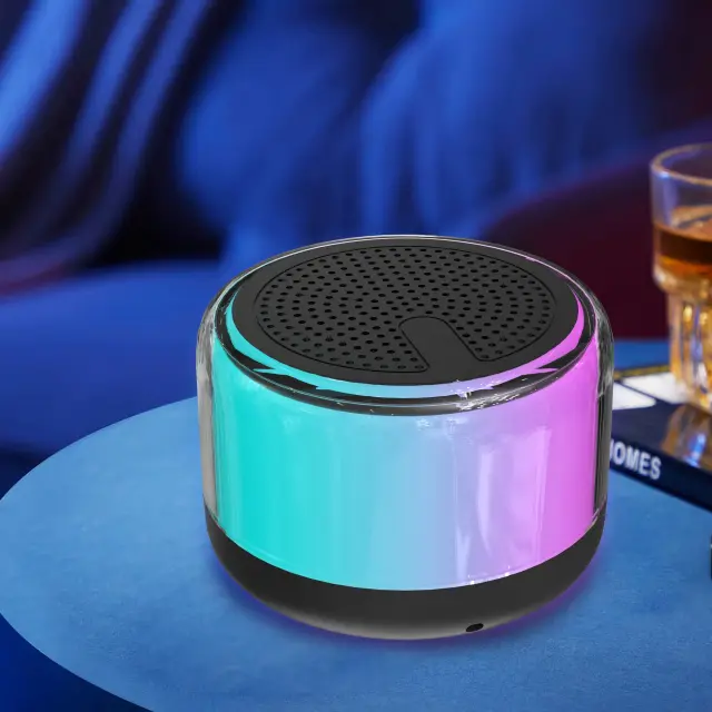 Блутут колонка Denver BTP-103, с RGB осветление и опция за TWS сдвояване 