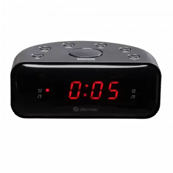 FM радио часовник Denver CR-430MK2, с двойна аларма и LED дисплей