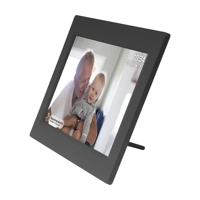 Дигитална смарт фоторамка Denver PFF-1015BMK2 BLACK, 10.1" Wi-Fi, Frameo app 