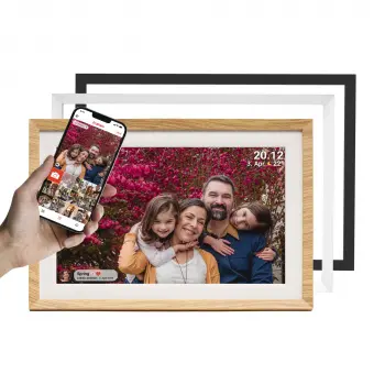 Дигитална смарт фоторамка Denver PFF-1018, 10.1" Wi-Fi, Frameo app