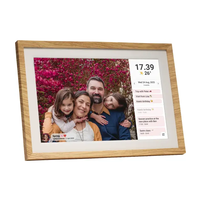 Дигитална смарт фоторамка Denver PFF-1018, 10.1" Wi-Fi, Frameo app 