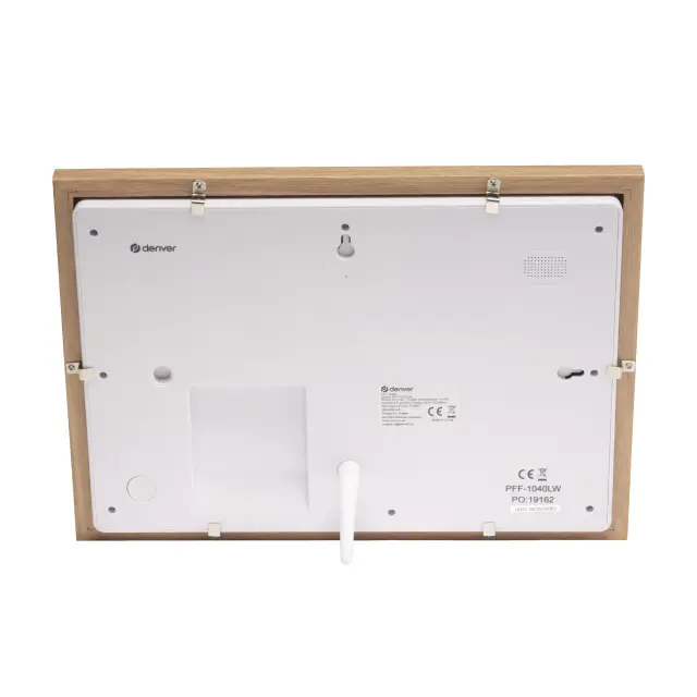 Дигитална смарт фоторамка Denver PFF-1040LW Light Wood, 10.1" Wi-Fi, Frameo app 