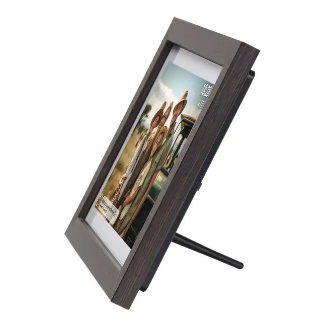 Дигитална смарт фоторамка Denver PFF-1042DW Dark Wood, 10.1" Wi-Fi, Frameo app 