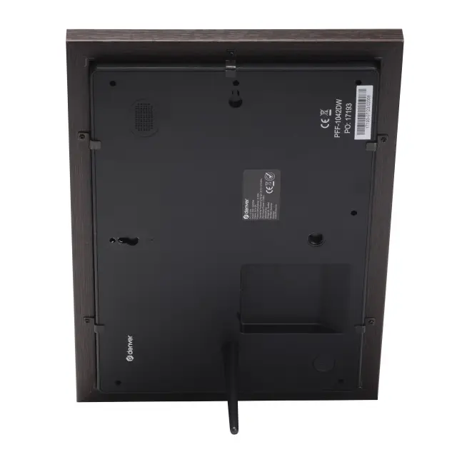 Дигитална смарт фоторамка Denver PFF-1042DW Dark Wood, 10.1" Wi-Fi, Frameo app 