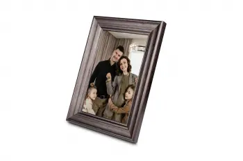 Дигитална смарт фоторамка Denver PFF-1044DW Dark Wood, 10.1" Wi-Fi, Frameo app