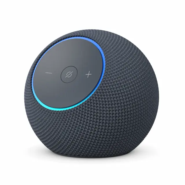 Преносима смарт тонколона Amazon Echo Dot Max 2025, Alexa, черен 