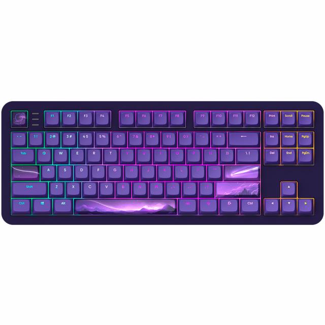 Gaming Mechanical Keyboard Dark Project ALU87B Celestial RGB 