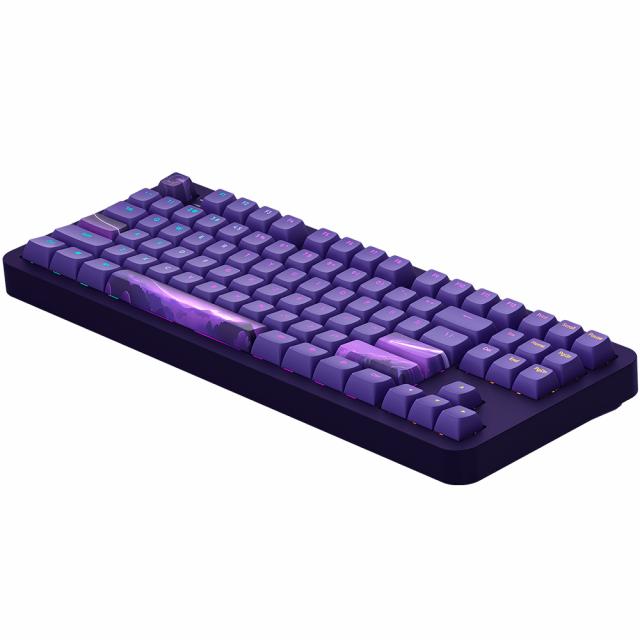 Gaming Mechanical Keyboard Dark Project ALU87B Celestial RGB 