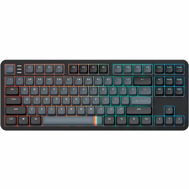 Gaming Mechanical Keyboard Dark Project ALU87A Midnight RGB 