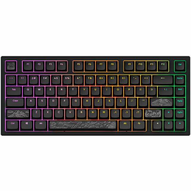 Gaming Mechanical Keyboard Dark Project ALU81A Terra Nostra Black RGB 