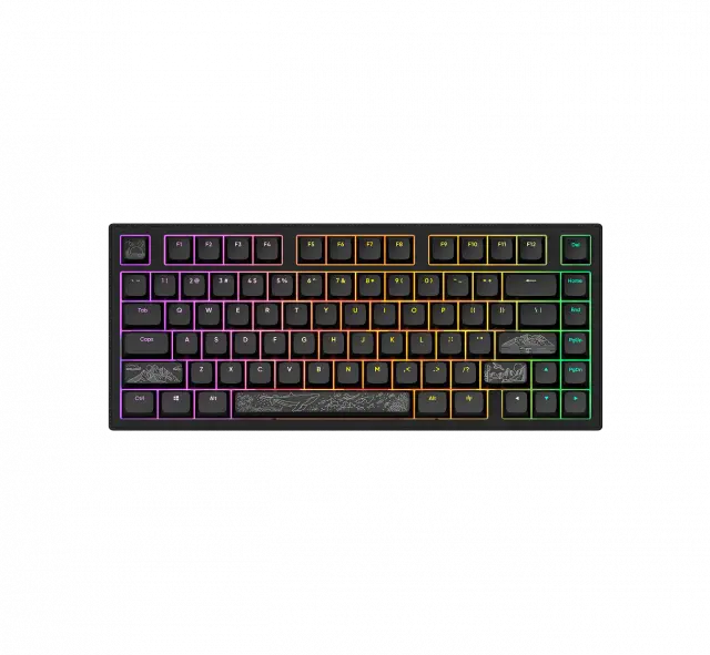 Геймърскa механична клавиатура Dark Project ALU81A Terra Nostra V2 Black RGB 