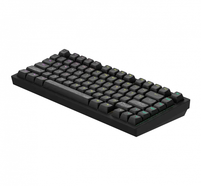 Геймърскa механична клавиатура Dark Project ALU81A Terra Nostra V2 Black RGB 