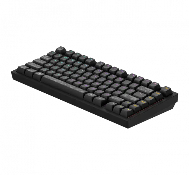 Геймърскa безжична клавиатура Dark Project ALU81A Terra Nova V2 Black RGB 