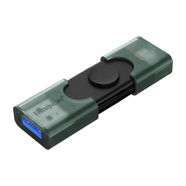 USB памет KINGSTON DataTraveler Duo G2, 128GB USB-C + USB-A 3.2 Gen 1 