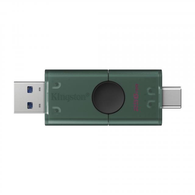 USB памет KINGSTON DataTraveler Duo G2, 256GB USB-C + USB-A 3.2 Gen 1 