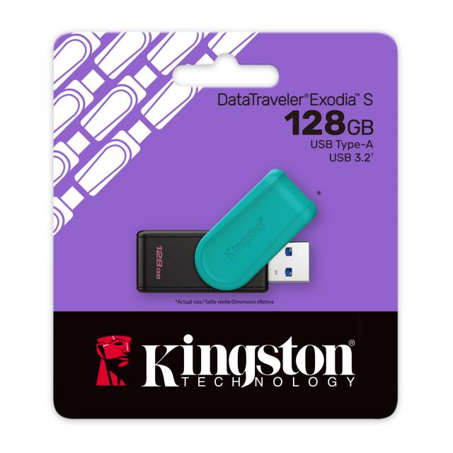 USB памет KINGSTON DataTraveler Exodia S 128GB 