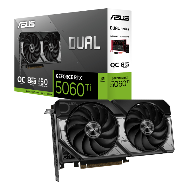 Graphic card ASUS DUAL RTX 5060 TI OC 8GB GDDR7 